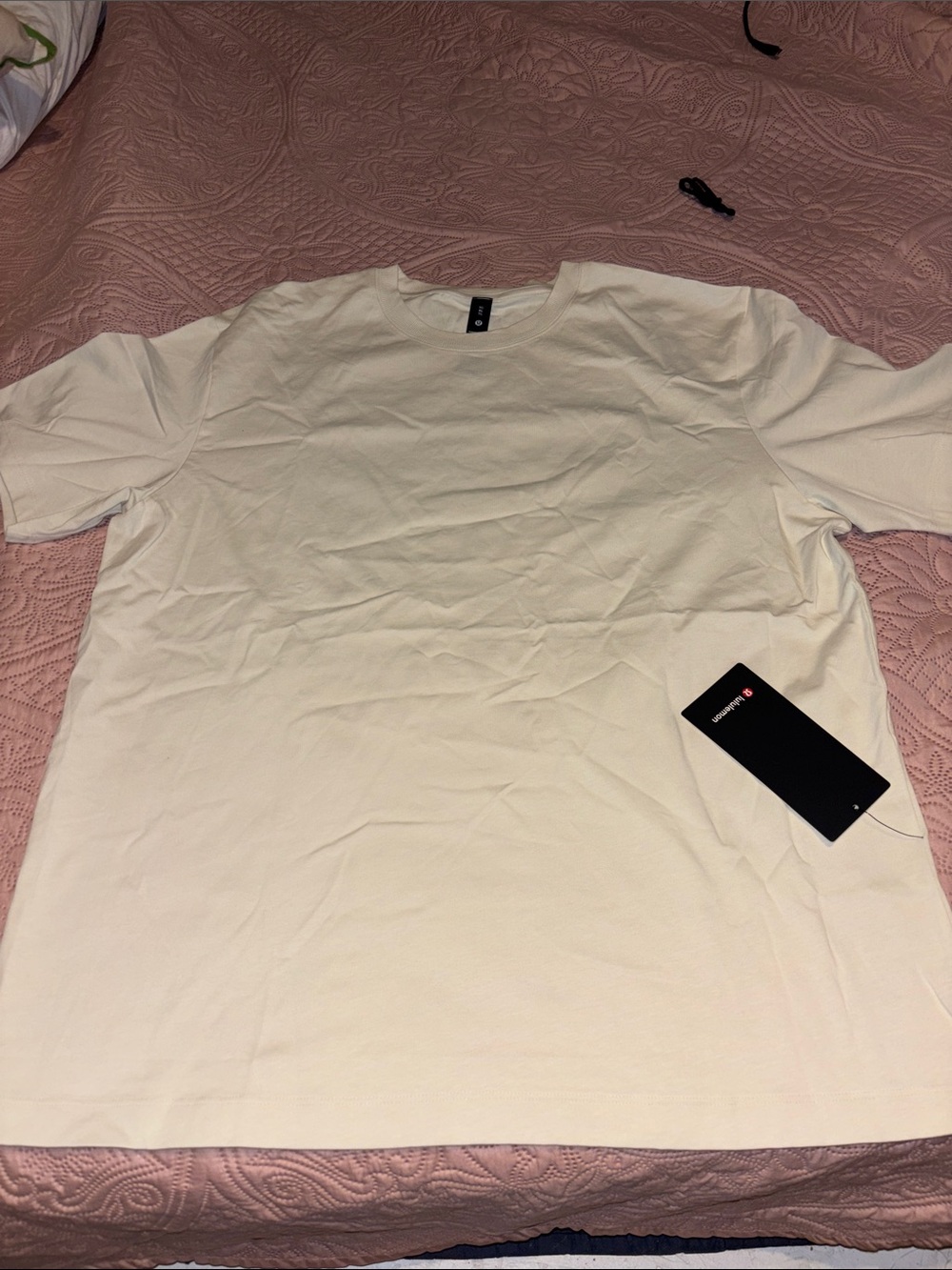 Lululemon Men's Crew Neck T-Shirt - beige